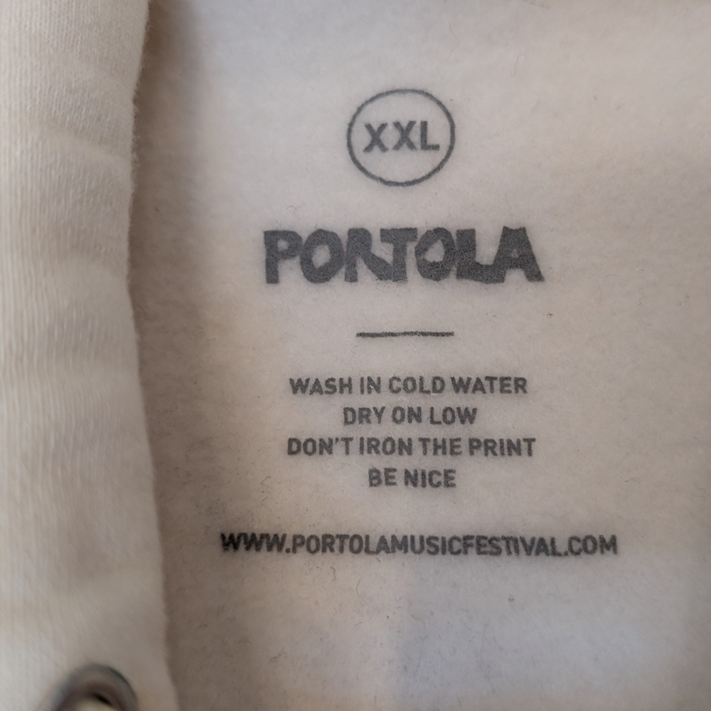 Portola 2022 Lineup Hoodie Pullover Size XXL - Picture 6 of 8
